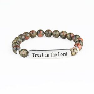 Trust In The Lord Always Stretch Bracelet